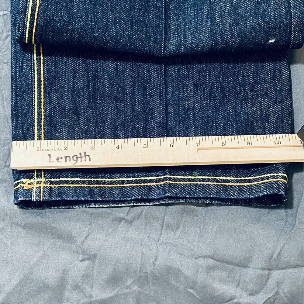 Vintage Y2k Coogi Pocket Embroidered Denim Jeans Sunshine Bird Baggy 42x34 Skate - Picture 11 of 11